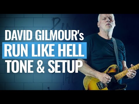 David Gilmour's Run Like Hell guitar tone
