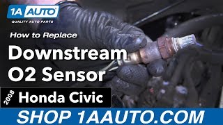 How to Replace Downstream O2 Sensor 05-11 Honda Civic