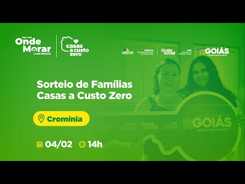 Sorteio de Famílias em Cromínia