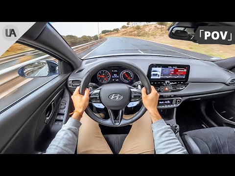 2021 HYUNDAI I30N DCT (280HP) - SOUND, LAUNCH CONTROL & ACCELERATIONS | 4K POV TEST DRIVE