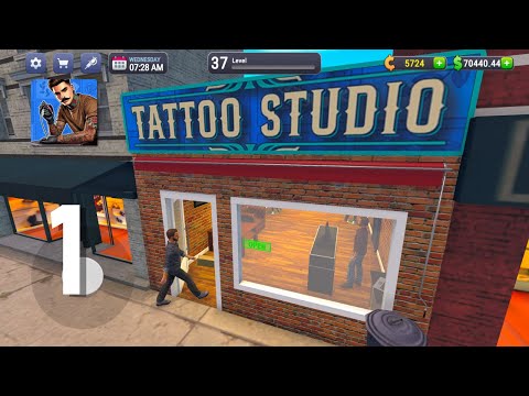 Tattoo Studio Simulator - Gameplay Walkthrough Part 1 (Android, IOS) - YouTube
