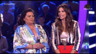 Maria del Monte con Caty, Carlos Bravo y Montse Delgado- Cántame- Fantastic Duo