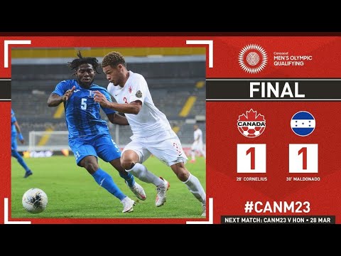 Canada(1) Vs Honduras(1) U23 ALL GOALS AND HIGHLIGHTS 2021 Olympic Qualifiers PREOLIMPICO