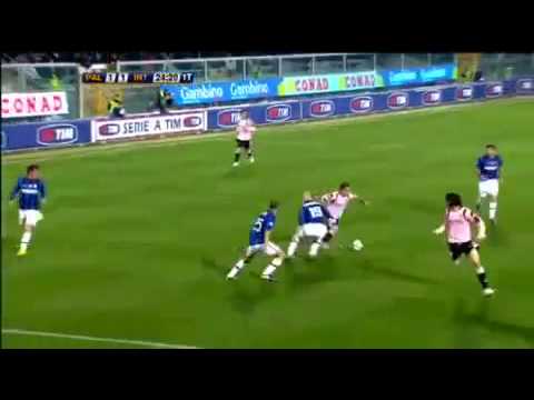 29j-Serie A- Palerme 1 - 1 Inter Milan -HD- 20-03-10