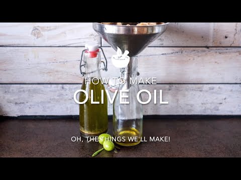 How to Make Olive Oil Without Specialized Equipment
