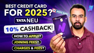 HDFC Tata Neu Best Credit Card for 2025 | Tata Neu Credit Card 10 % Cashback