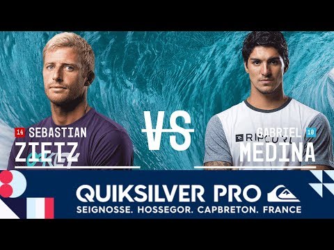 Sebastian Zietz vs. Gabriel Medina - FINAL - Quiksilver Pro France 2017