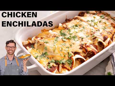 Easy Chicken Enchiladas Recipe