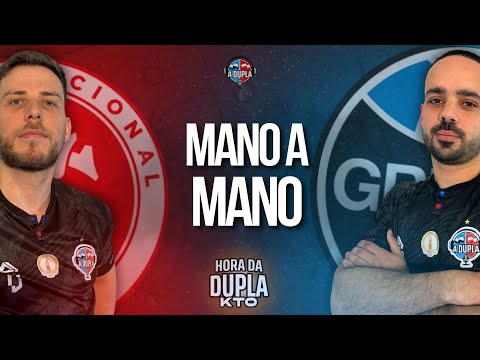 🔵🔴 A Hora da Dupla KTO: Hoje é dia de MANO A MANO de Gre-Nal | Se for chorar, manda livepix