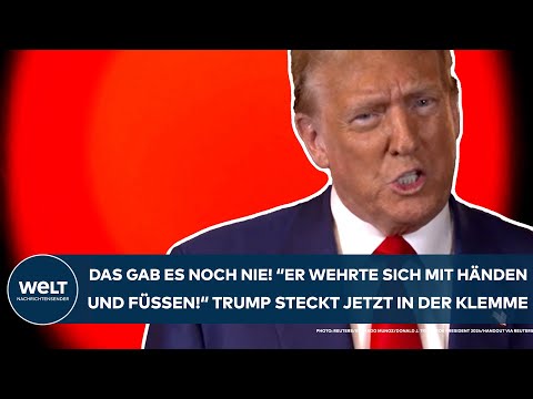 USA: Das gab es noch nie! "Er wehrte sich mit Händen und Füßen!" Jetzt steckt Trump in der Klemme