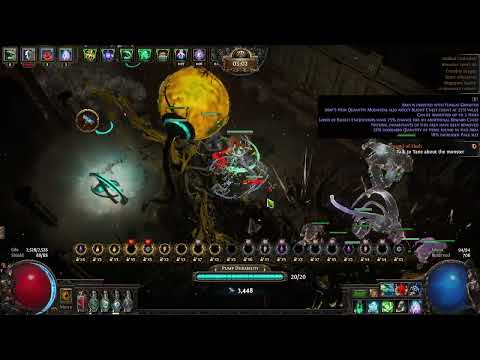 [Path of Exile 3.21]  AFK Tier 13 Blighted Maps in Crucible League  Carrion Golem Necromancer