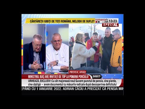 Taverna Pacicană - Pomana Porcului - 1 decembrie 2021 - Intervenție ora 13