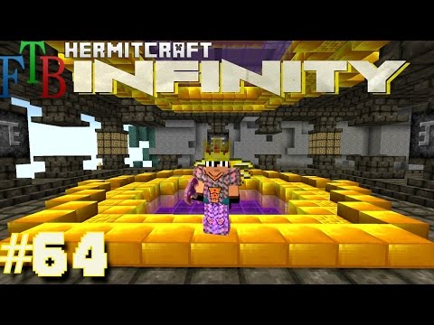Minecraft Mods - FTB Infinity Ep. 64 - OuterLands Base !!! ( HermitCraft Modded Minecraft )
