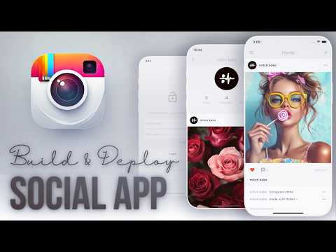 🥷🏽📱 Build & Deploy a Full Stack Social Media App • Flutter, BLoC, Firebase