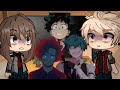 Class 1A Reacts To Villain Deku MHA Gacha Club READ DISC