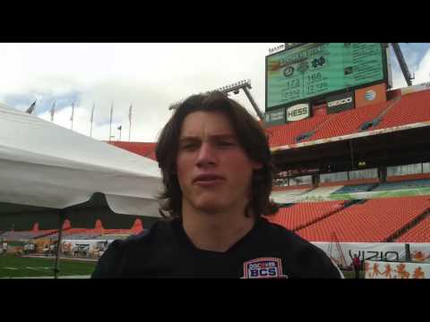 Notre Dame tight end Troy Niklas