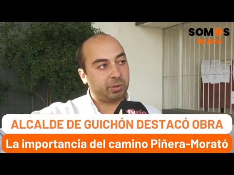 El Alcalde de Guichón destacó la importancia de las obras realizadas en Piñera y Morató