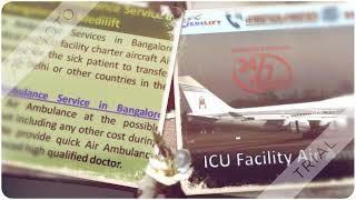 Utilize Medical Facility Air Ambulance Service in Bangalore