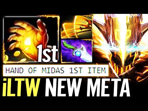 🔥 iLTW Juggernaut NEW META — Midas 1st Item + Diffusal IMBA Omnislash vs OG Taiga Dota 2 Pro