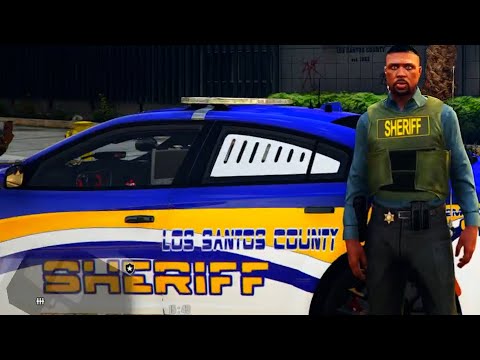 (Robbery in Progress) Playing GTA 5 As A Cop| LSCSO Patrol || GTA 5 Lspdfr Mod|
