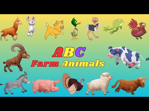 ABC Farm Animals 2TH5 | Alphabet Animals Song for Kids | Kids TV