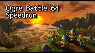 [WiiUVC]【RTA】オウガバトル64 Person of Lordly Caliber Any%【Speedrun】