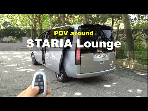 Hyundai STARIA Lounge 7 Seat 2.2 CRDi POV Interior and Exterior