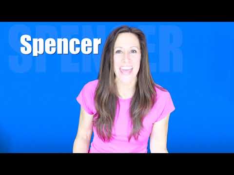 YouTube video about: How do you spell spencer?