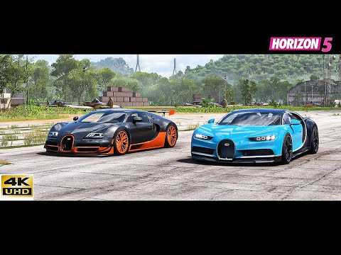 FH5 Ultimate DRAG RACE! Supra, Spyder, Nevera, Copo, Veyron, Rimac, Evija, Evo, Chiron, Huayra