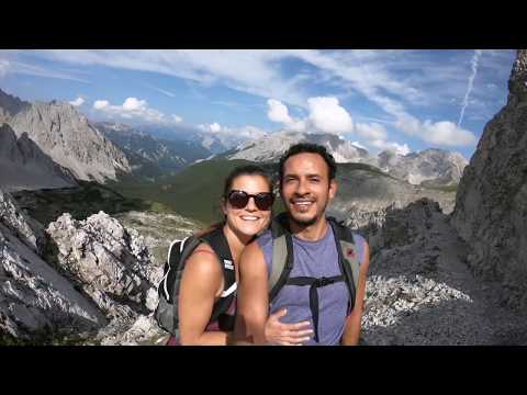 Hike above Innsbruck along the Goetheweg to Pfeishütte