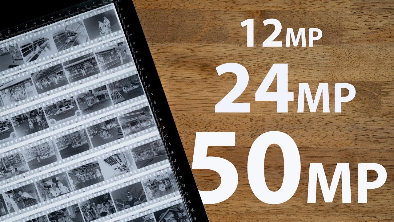 Do Megapixels Matter When Converting Negatives With A Digital Camera