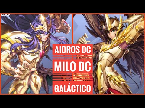 🤣 Aioros DC y Milo DC para jugar el meta de los años 1600 🤣 | Saint Seiya Awakening