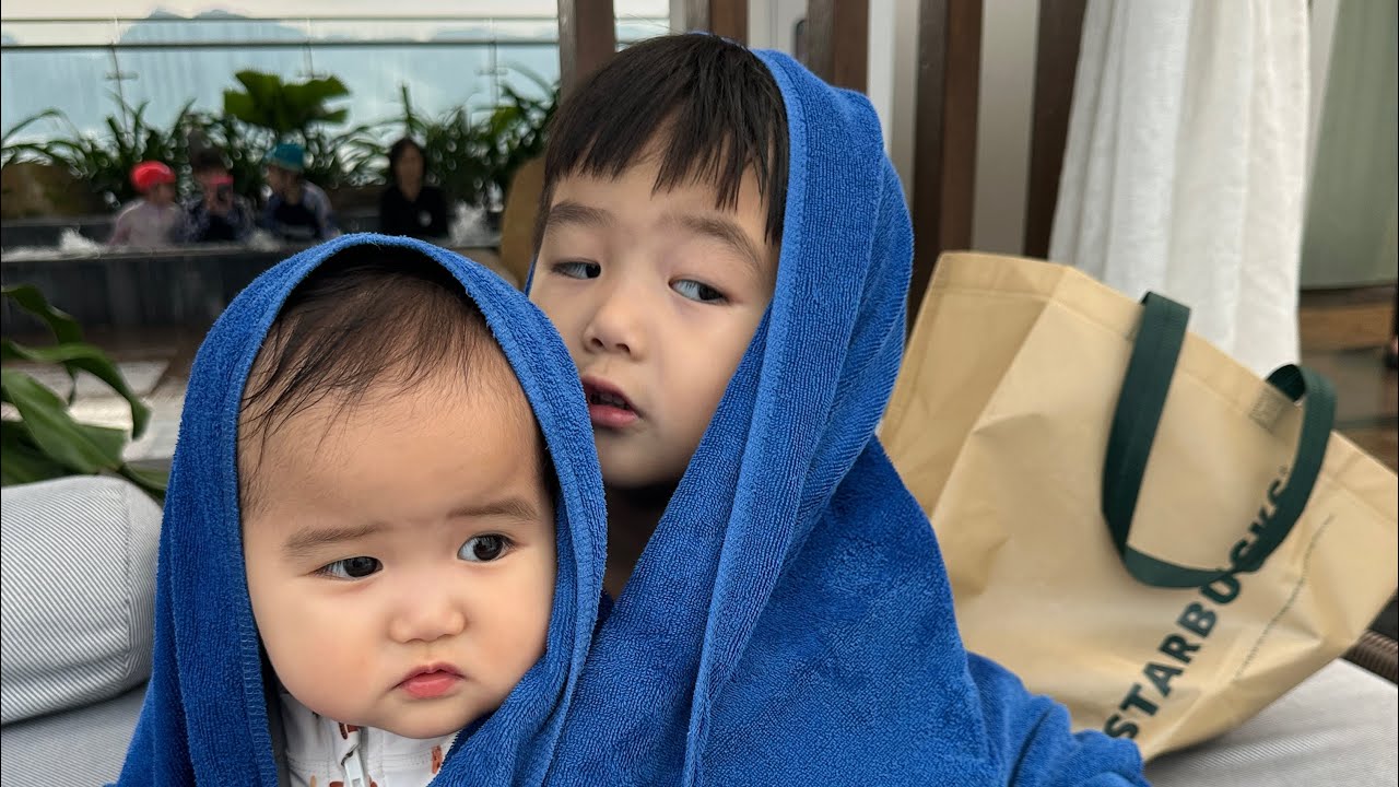 [SUB/여행] 다낭여행2탄! 미카즈키 리조트 너무 좋아!! | 아기 둘 데리고 다낭여행