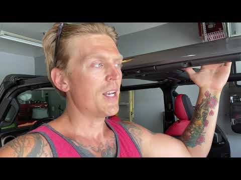 Jeep Gladiator Mopar Sun Bonnet Install