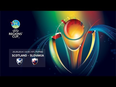 UEFA Regions' Cup: Scotland - Slovakia (25.9.2014, Poprad)