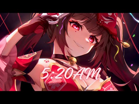 ♪「♪ Nightcore / Sped up - 5:20AM  ( 刀醬 / Lyrics)  ★