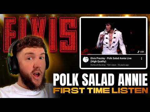 REACTION to 'Polk Salad Annie' by ELVIS PRESLEY (LIVE)