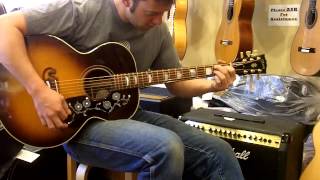 Video thumbnail for Gibson J-200 JR by Bernunzio Uptown Music