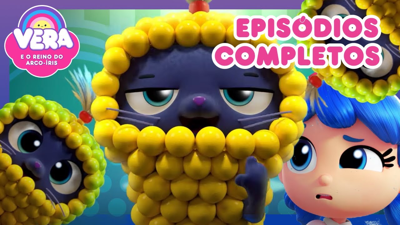 🐣 A Grande Explosão do Ovinho! 🎉 | + Mais Desenhos para Crianças. | Vera e o Reino do Arco-Íris