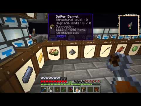 Agrarian Skies - Episode 63 - More Barrels and Itemducts and Tinkers Construct Smeltery