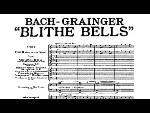 Blithe Bells - Bach/Grainger