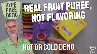 Fruit Puree Drink Mix No Artificial Sweeteners - Close Look at Frubemix