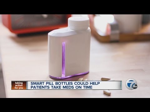 Smart pill bottles could help patients take meds on time