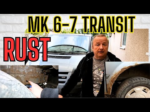 What Rust To Look For When Buying An Old Mk 6 -7  Transit Van