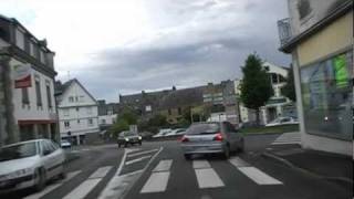 preview picture of video 'Driving Along Rue de la Résistance, Rue Louis Pasteur & Rue Alsace Lorraine, Rosporden, France'