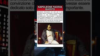 Quando Napoleone perdeva interesse