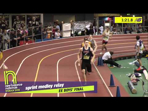 Boys Sprint Medley EE Section 1 - New Balance Indoor Nationals 2012
