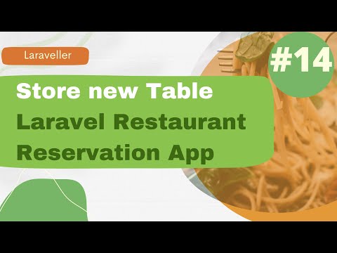 Laravel Restaurant Reservation Website Laravel 9 Tutorial