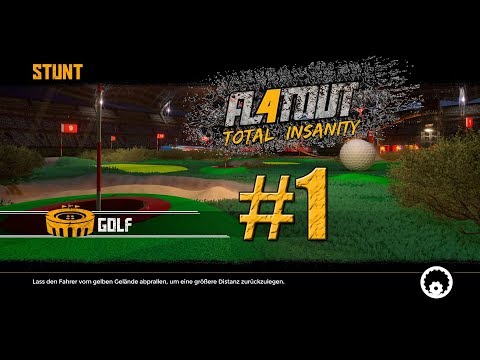 Flatout 4 - Total Insanity | Golf | NEW WORLD RECORD | [RBTV] Romero