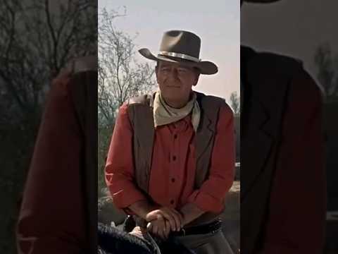 You'll be dead before I hit the ground 💀🔫 | "El Dorado" 1966 | The Duke John Wayne